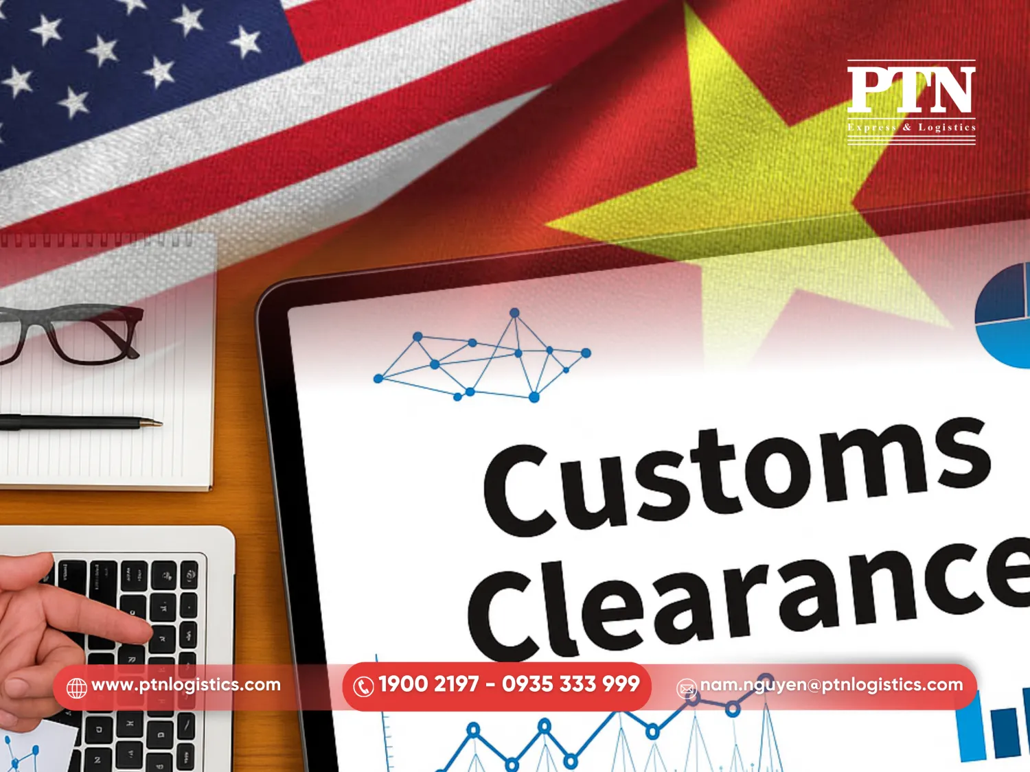 Thủ tục hải quan hai đầu Việt Nam và Mỹ