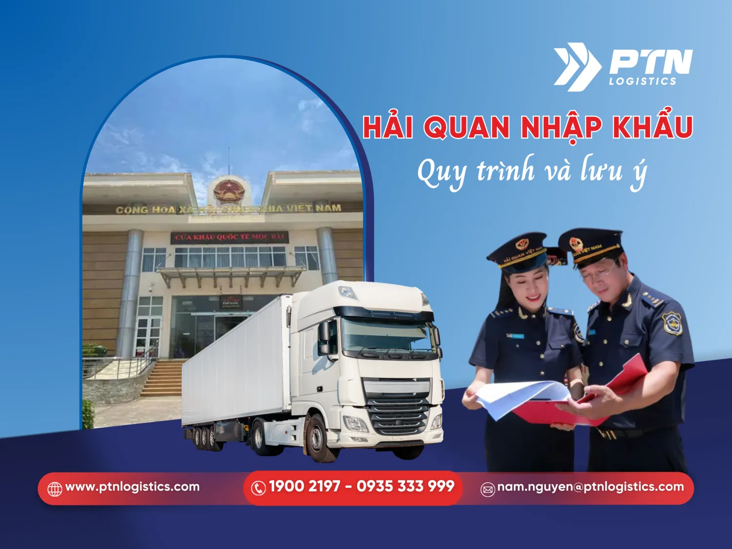 Thucr tục hải quan tại cửa khẩu Mộc Bài 