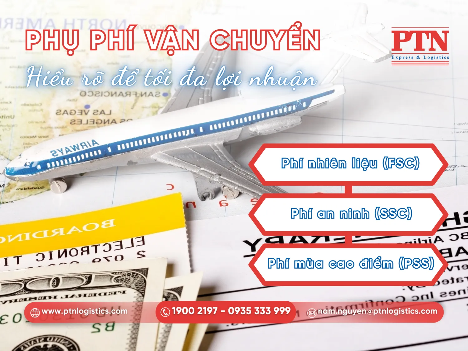 Tìm hiểu các loại phụ phí