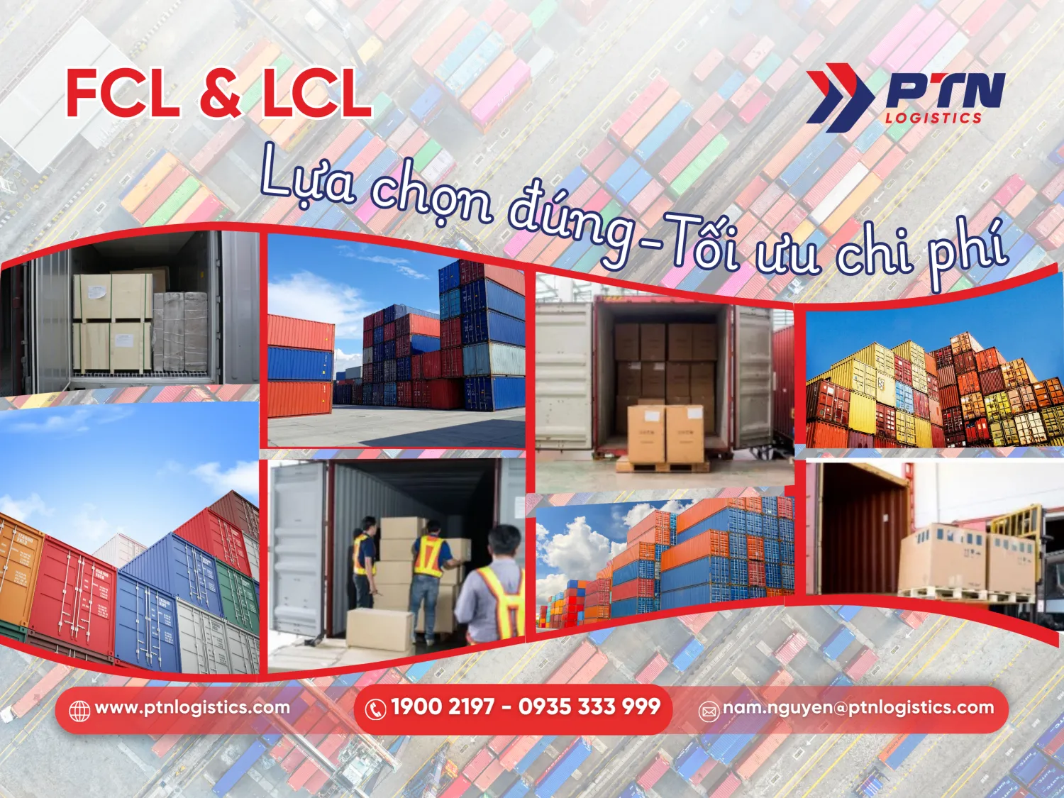 Tìm hiểu FCL và LCL trong XNK
