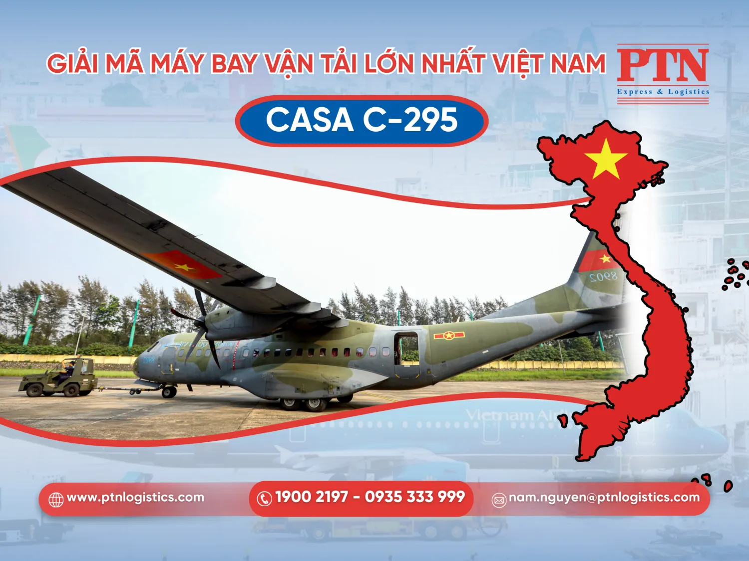 Tìm hiểu máy bay vận tải lớn nhất Việt Nam