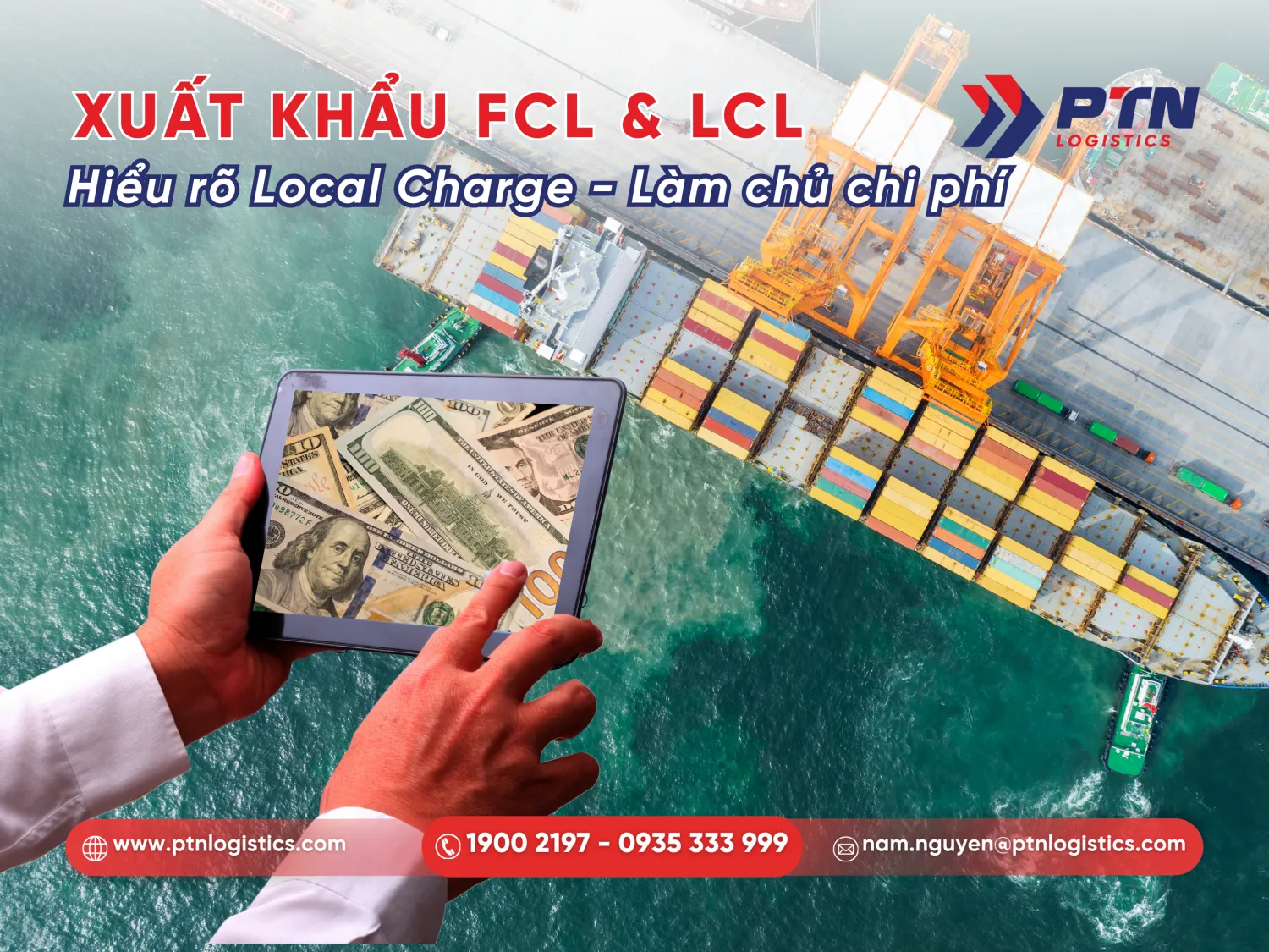 Tìm hiểu chi phí local charge cho hàng xuất khẩu