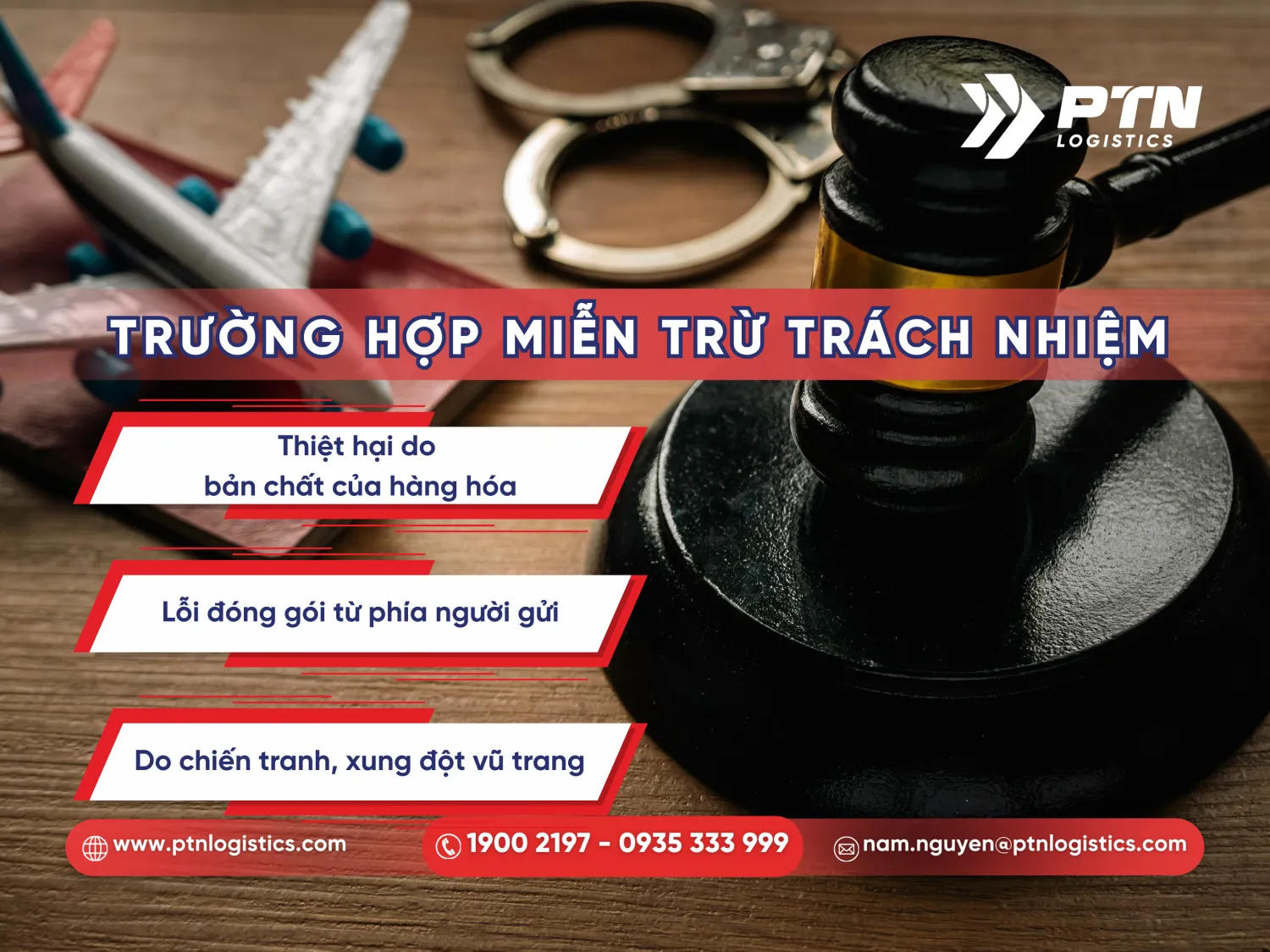 Trường hợp không được miễn trừ trách nhiệm