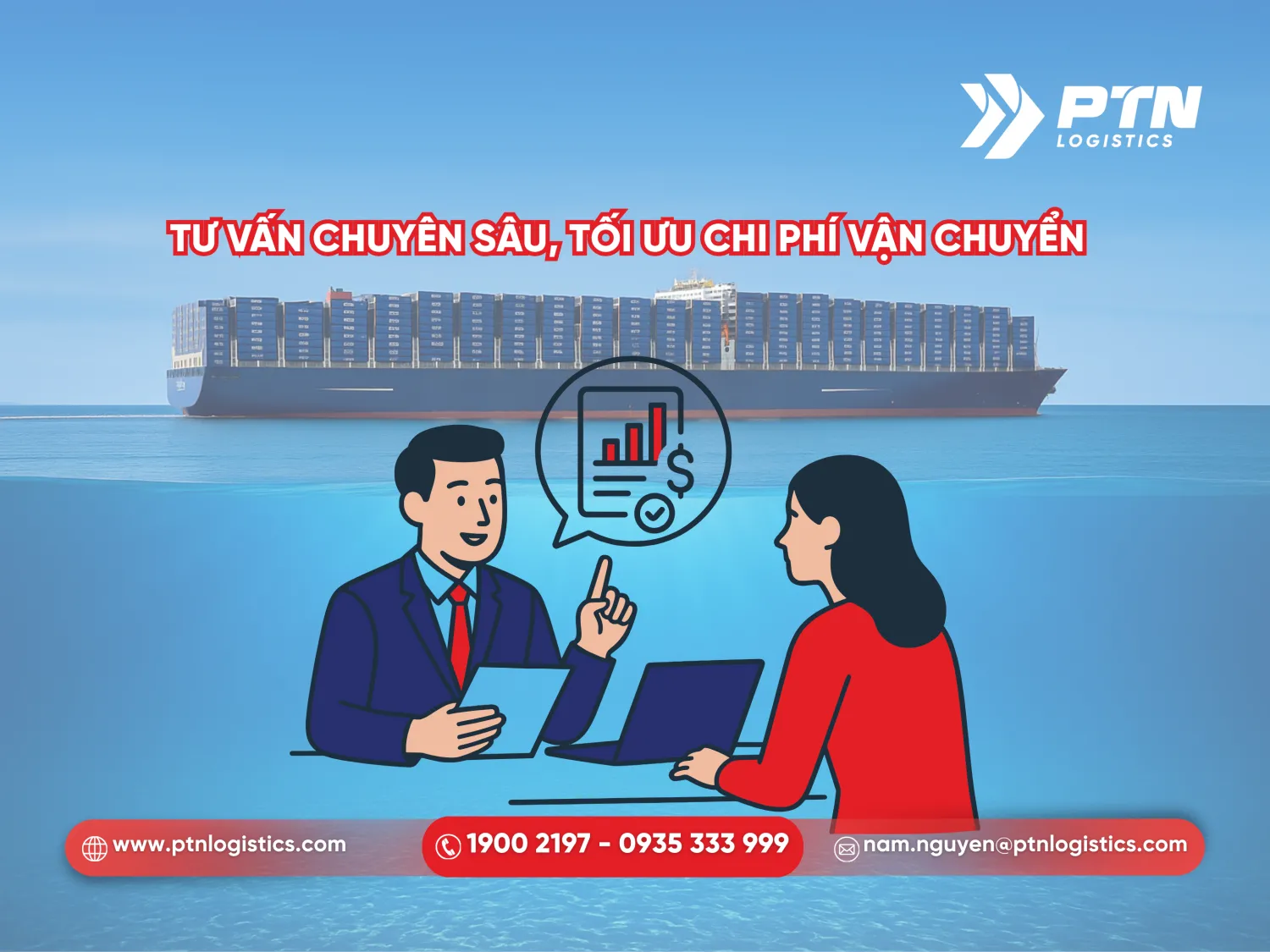 Tư vấn dịch vụ chuyên sâu, tối ưu chi phí vận chuyển