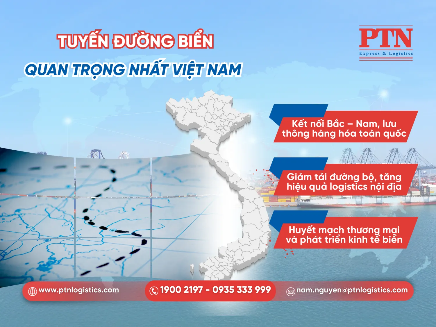 Tuyến đường biển quan trọng nhất nước ta là