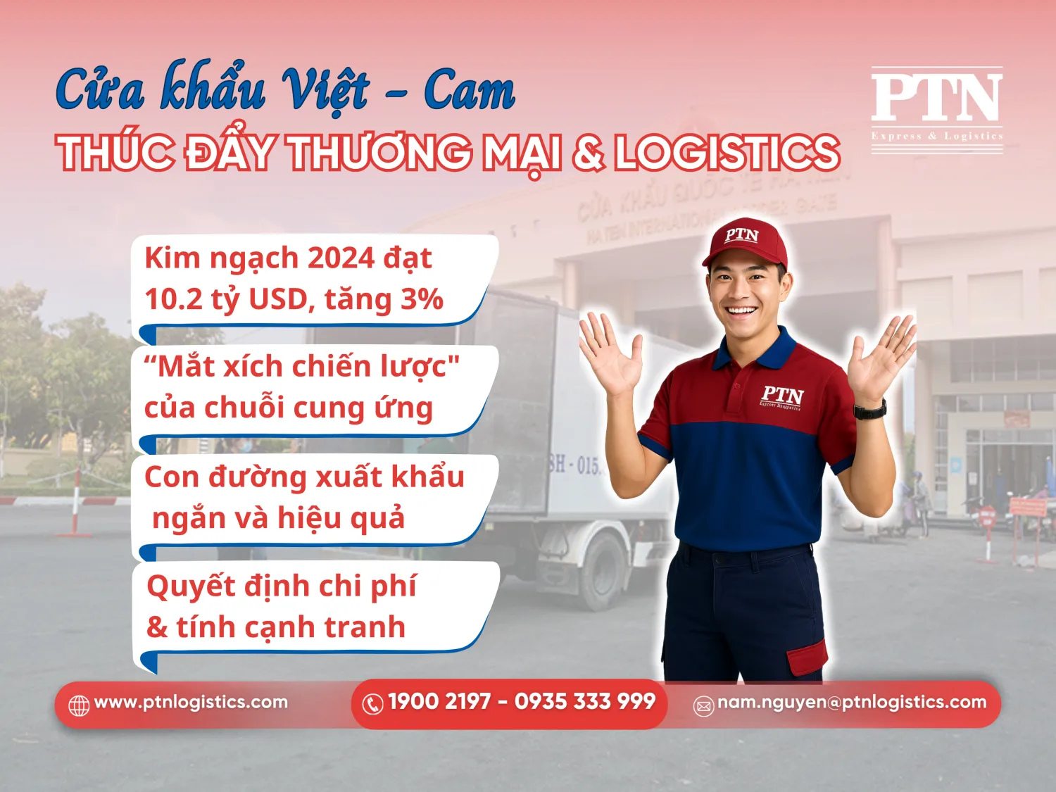 Vai trò của cửa khẩu Việt Nam - Campuchia