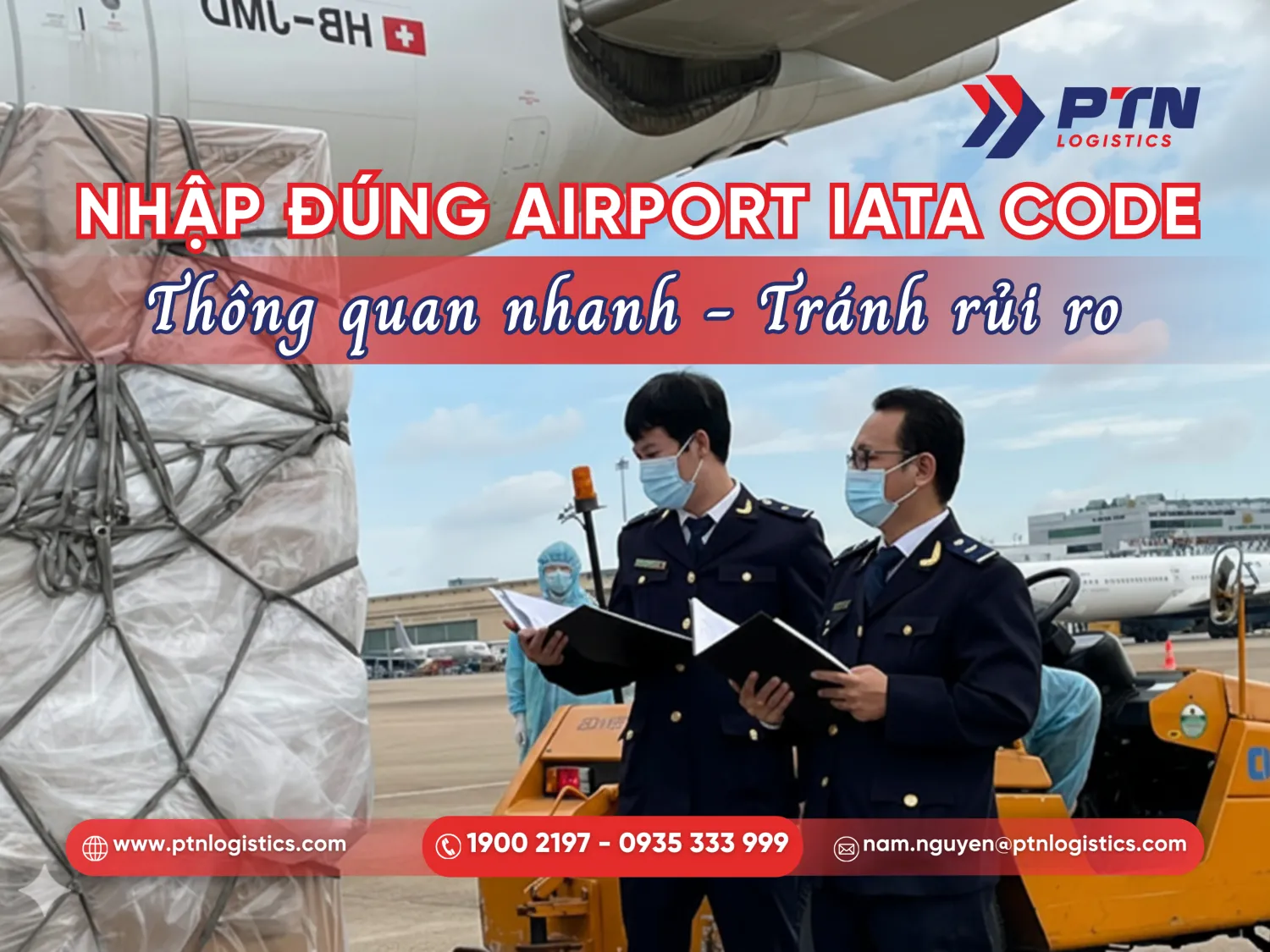 Vai trò của IATA Code trong khai báo hải quan và an ninh