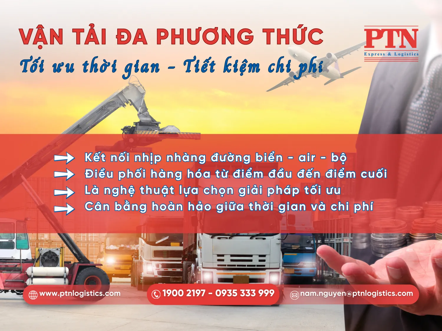 Vai trò điều phối phương thức vận tải