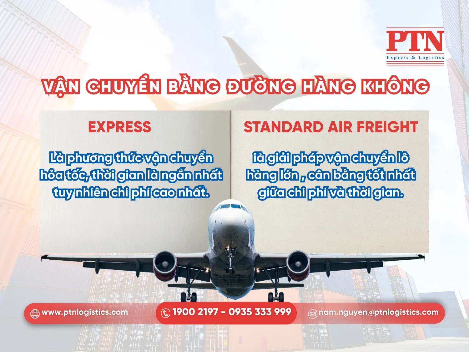 Vận chuyển bằng đường hàng không