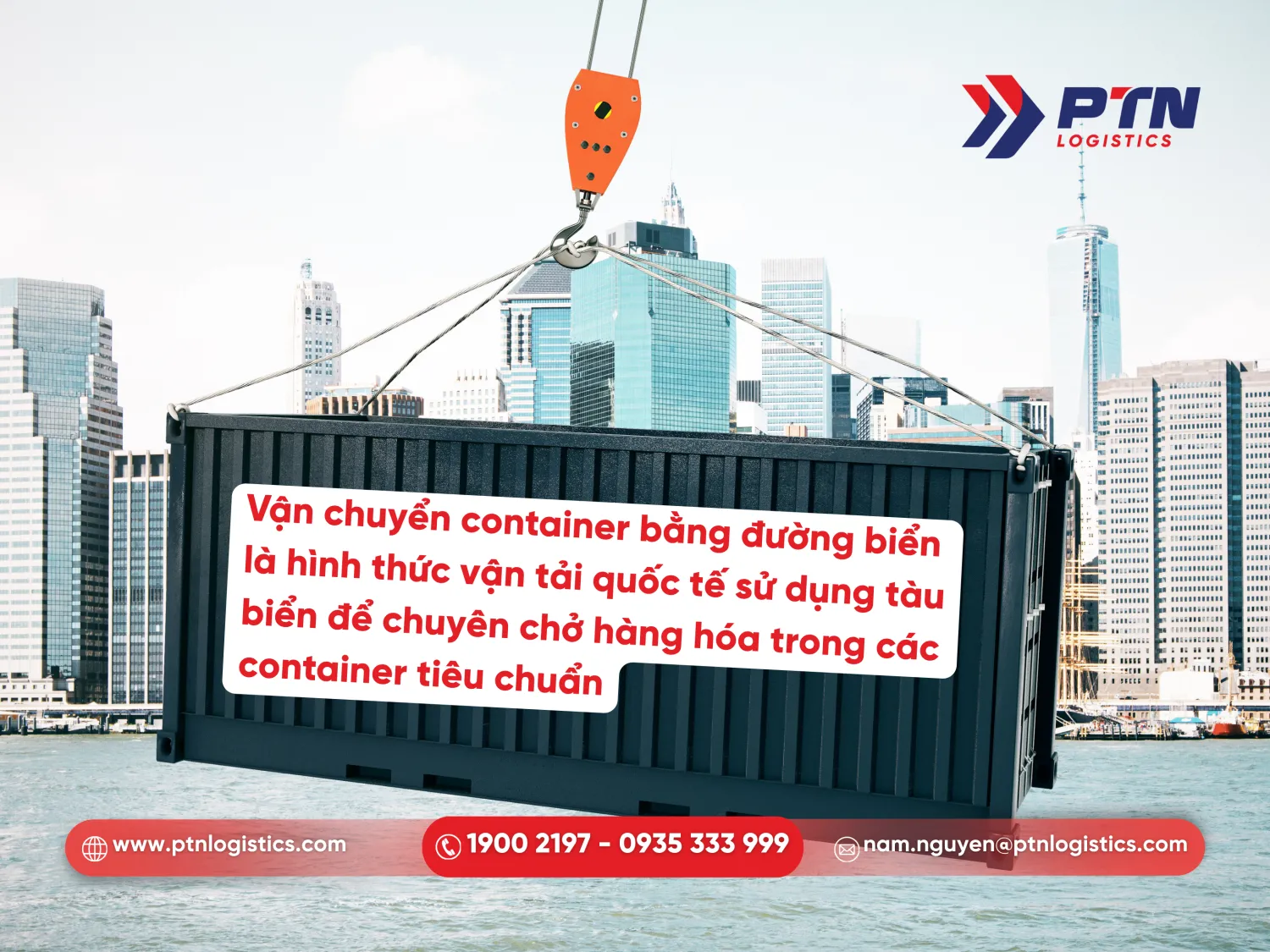 Vận chuyển container bằng đường biển là như thế nào?