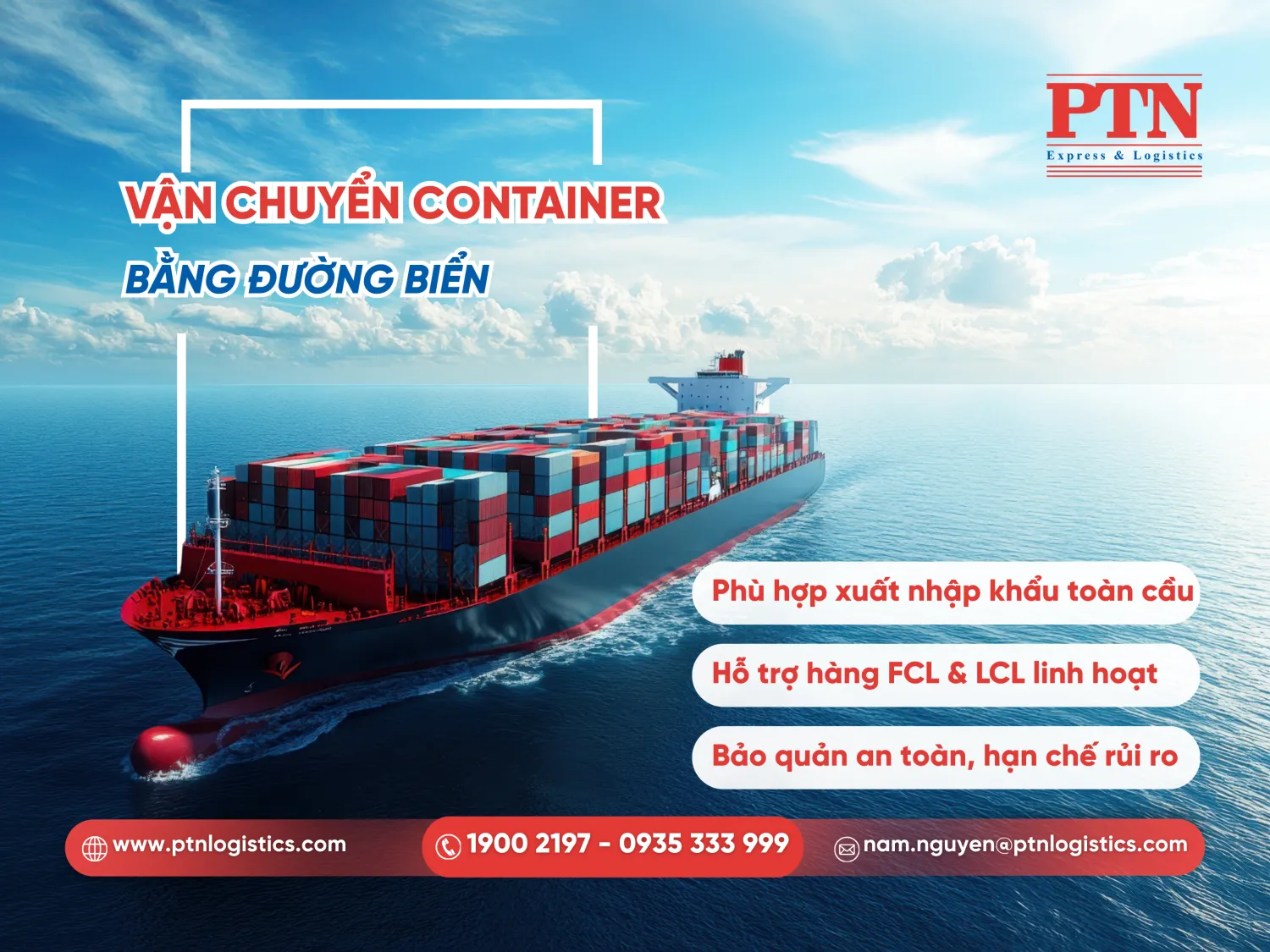 Vận chuyển container bằng đường biển