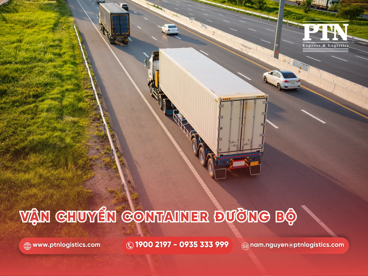 Vận chuyển container đường bộ