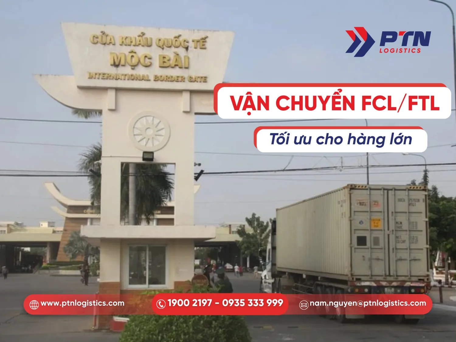 Vận chuyển hàng lớn nguyên container 