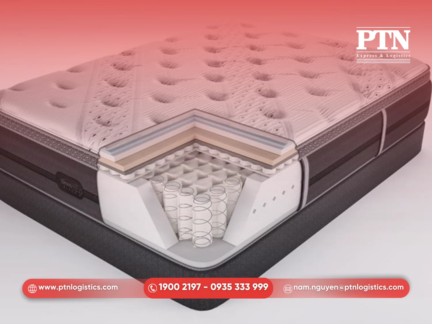 Vận chuyển nệm lò xo