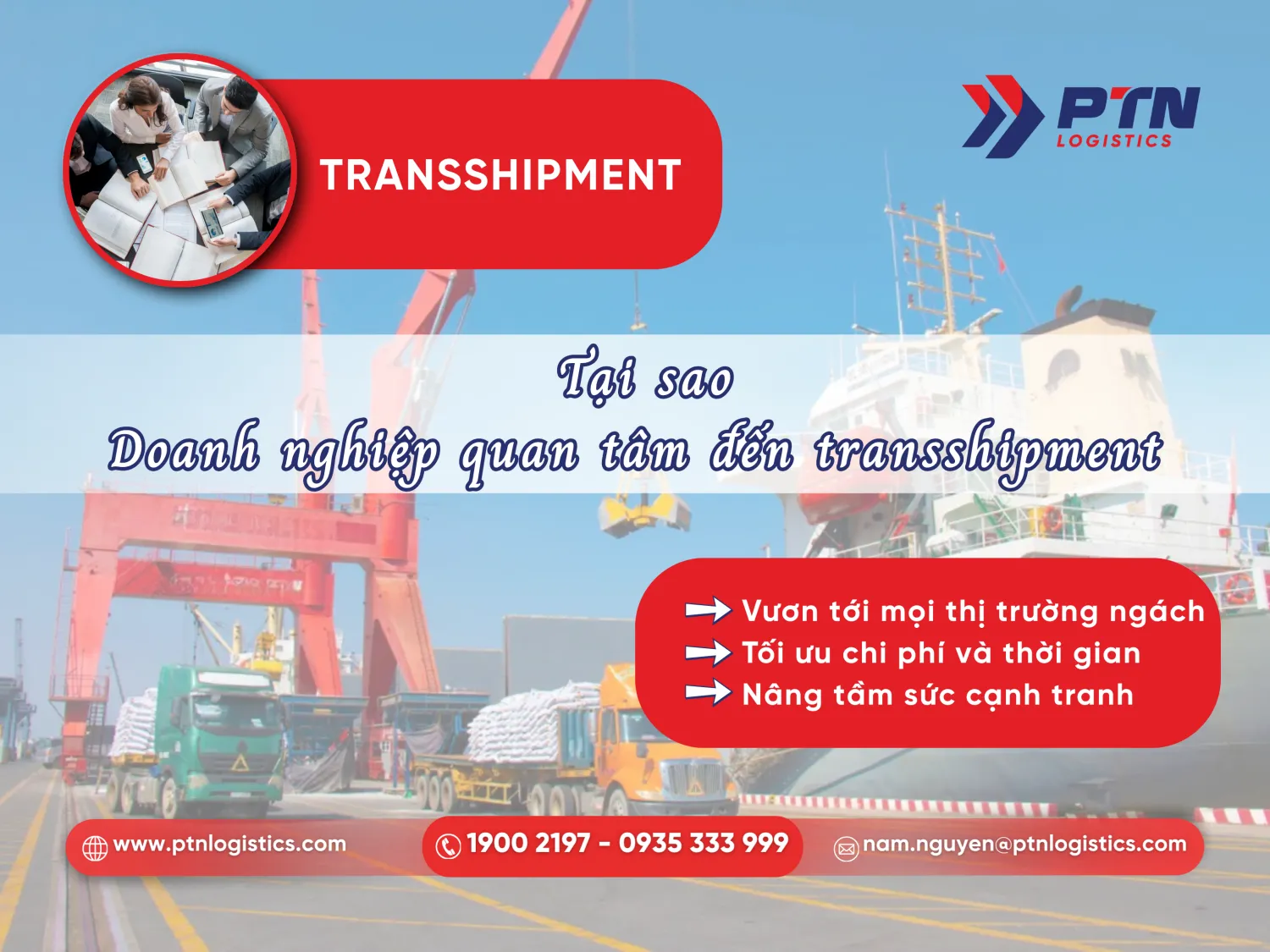 Vì sao doanh nghiệp cần quan tâm đến transshipment
