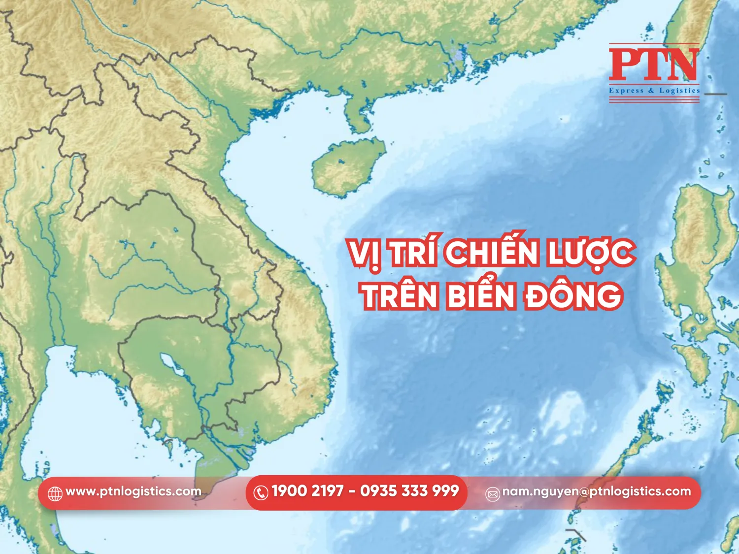Vị trí chiến lược trên biển Đông