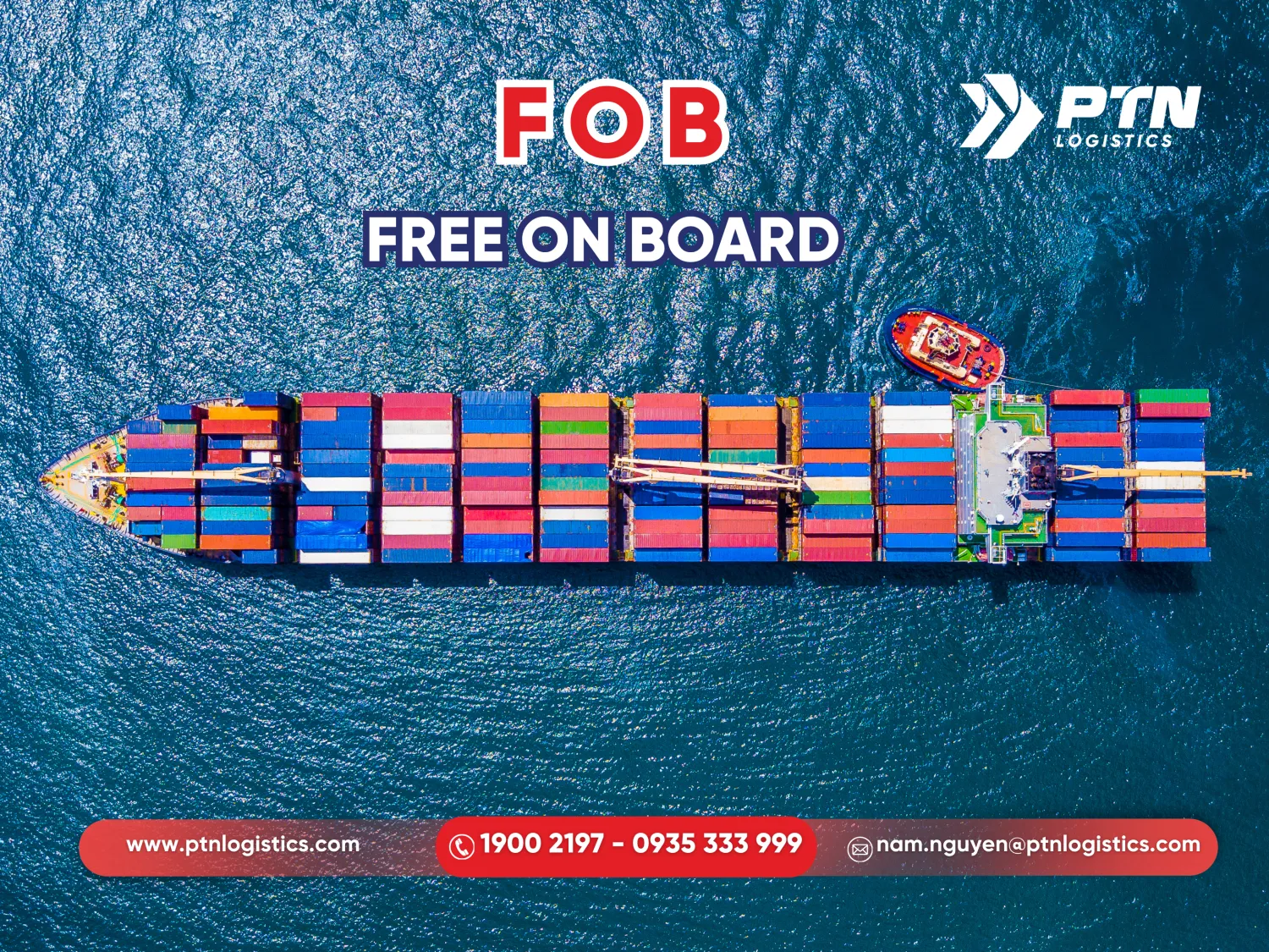 Viết tắt FOB là Free on board