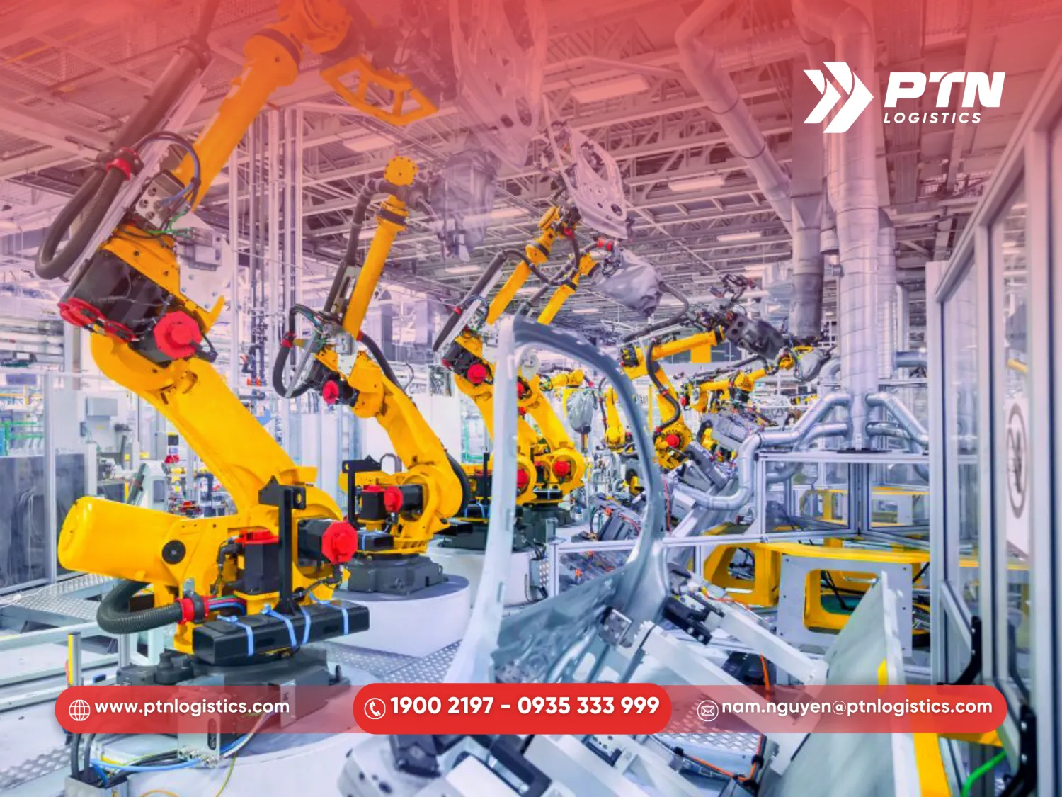 Xuất khẩu máy móc thiết bị phụ tùng sang Cam