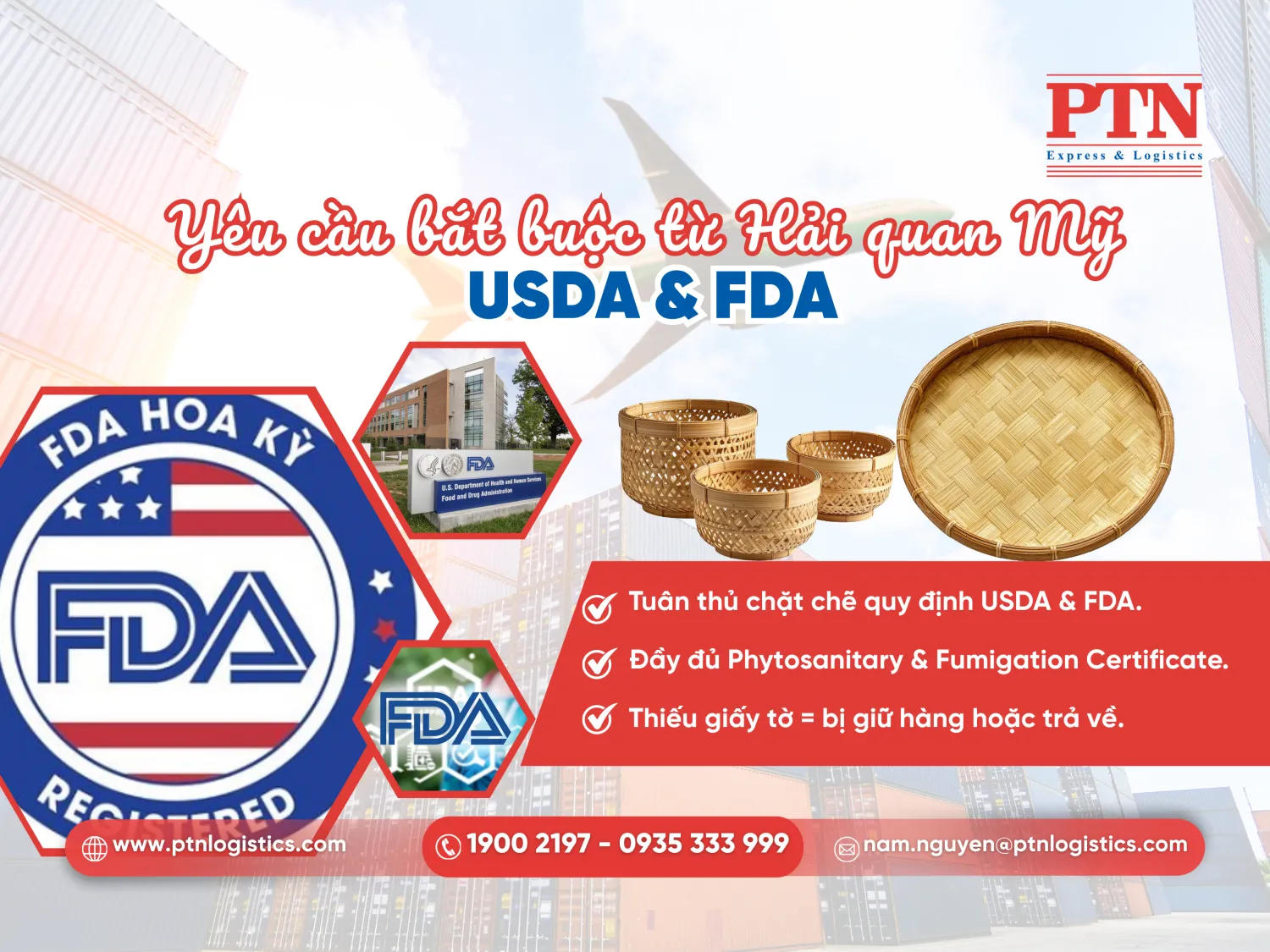 Yêu cầu bắt buộc từ hải quan Mỹ