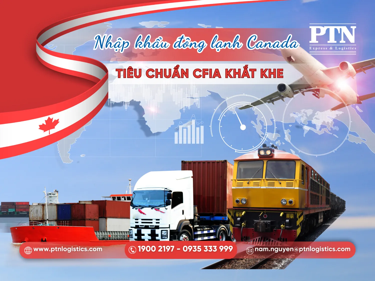 Yêu cầu về phía Canada khi nhập hàng