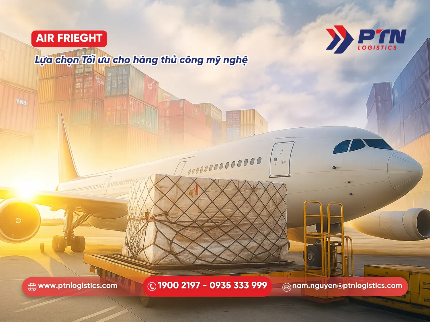 Air freight là lựa chọn tối ưu cho hàng thủ công mỹ nghệ