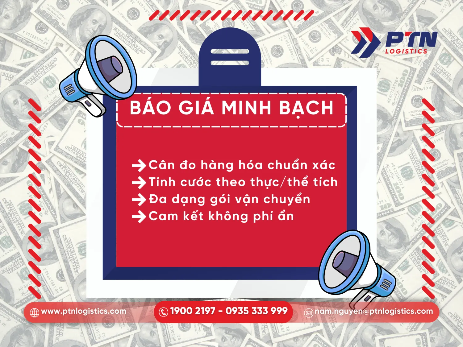Báo giá và lựa chọn tuyến vận chuyển 