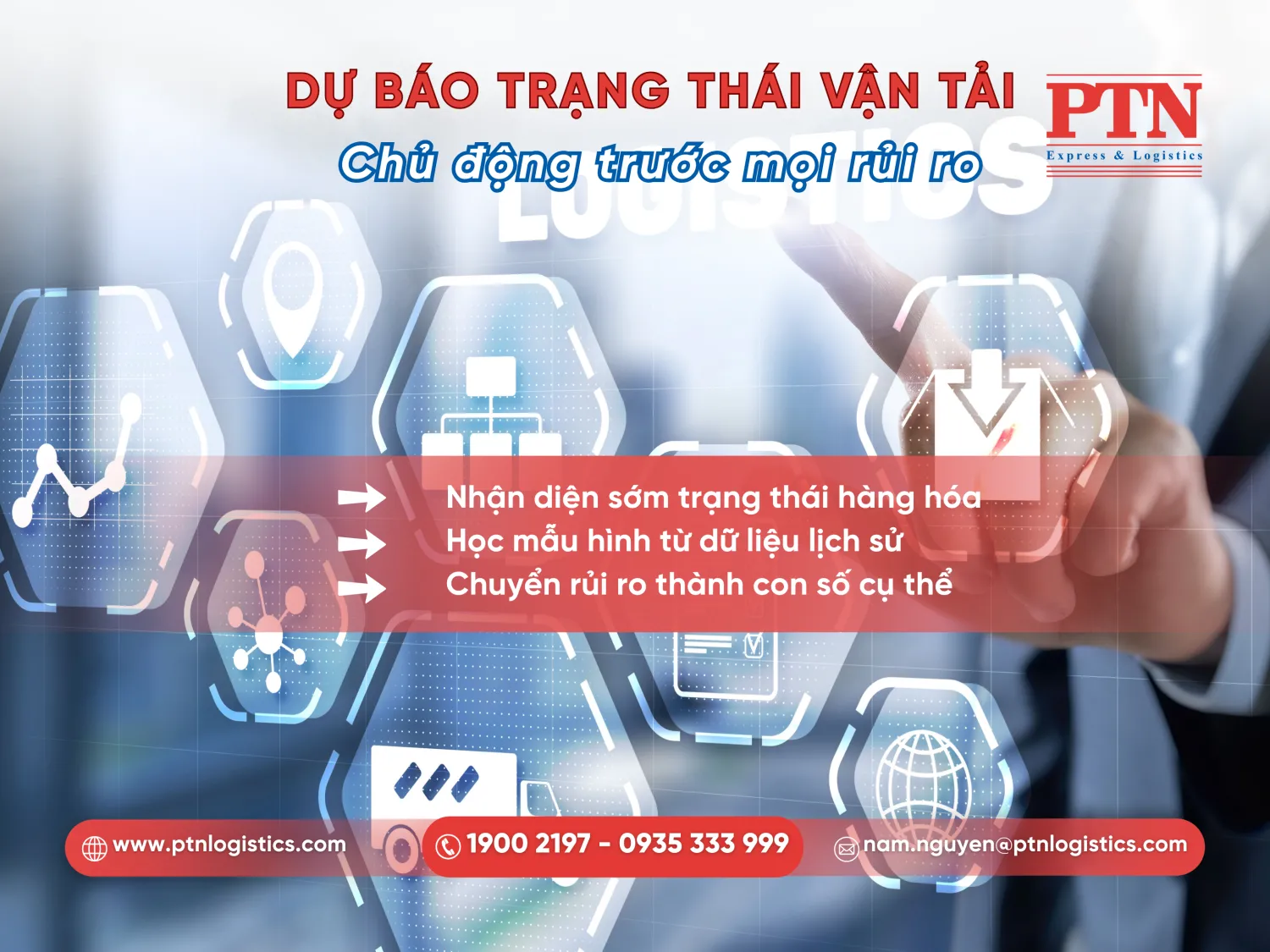 Biến phụ thuộc dạng nhị phân trong logistics
