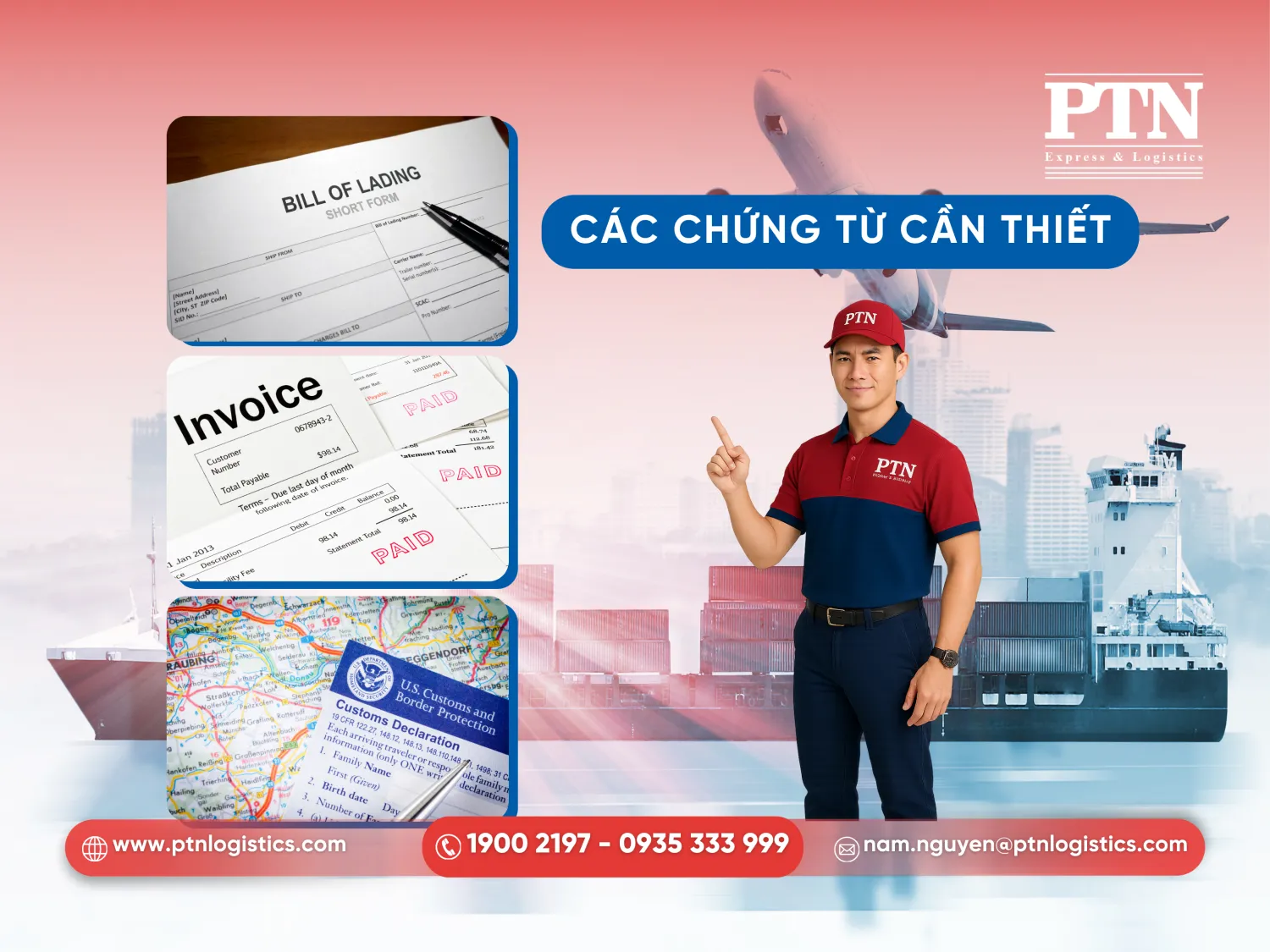 Các chứng từ cần thiết