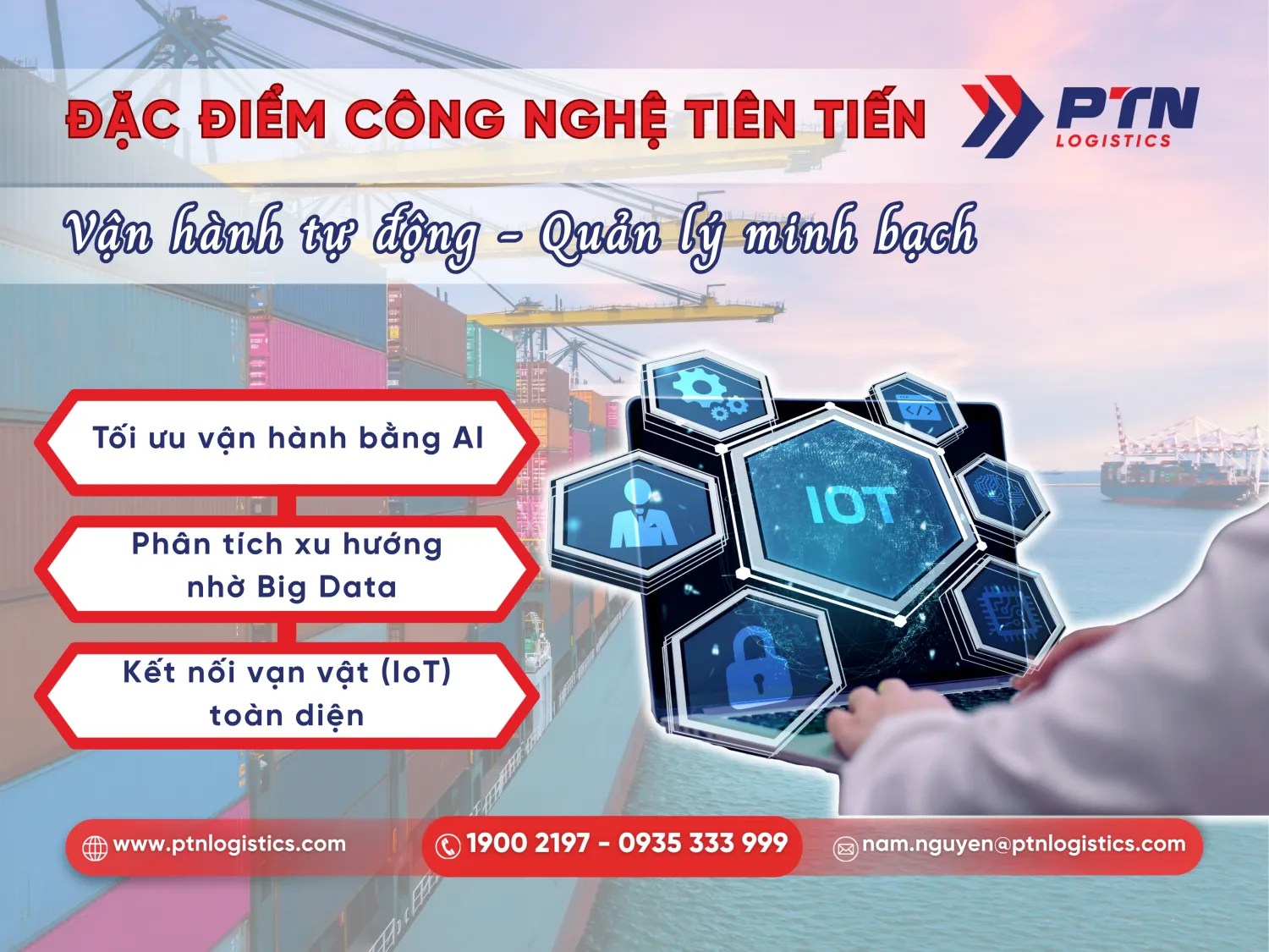 Các đặc điểm công nghệ tiên tiến của 5PL