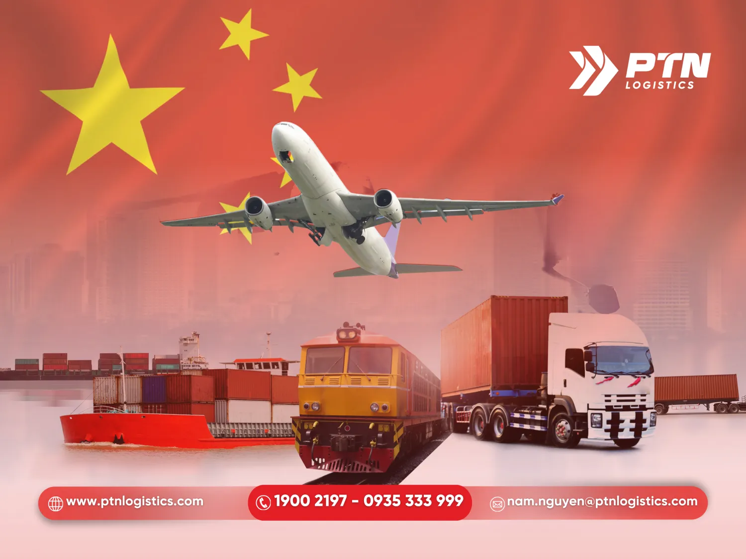 Các hình thức gửi hàng đi Trung Quốc tại Hà Nội