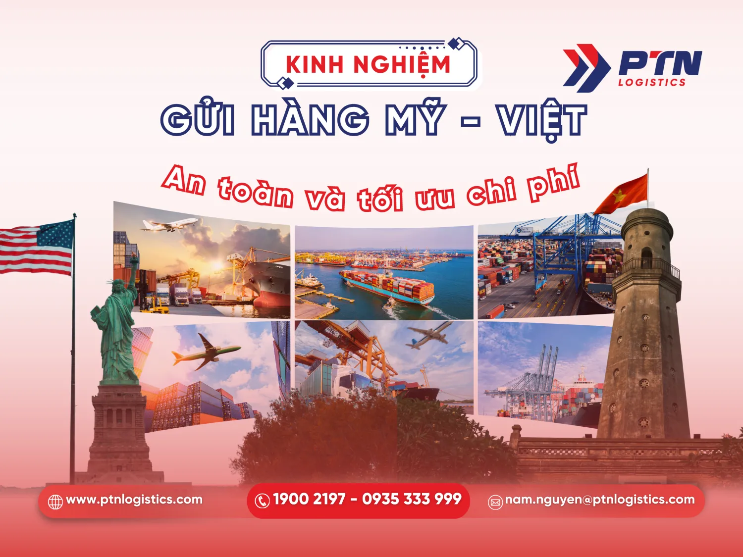 Các kinh nghiệm gửi hàng từ Mỹ về Việt Nam