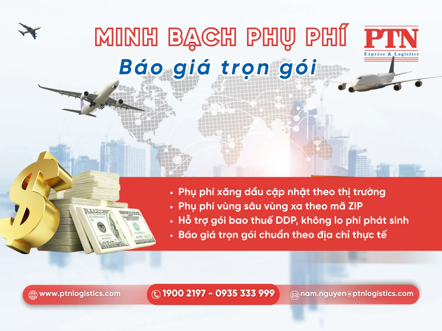 Các loại phụ phí khác