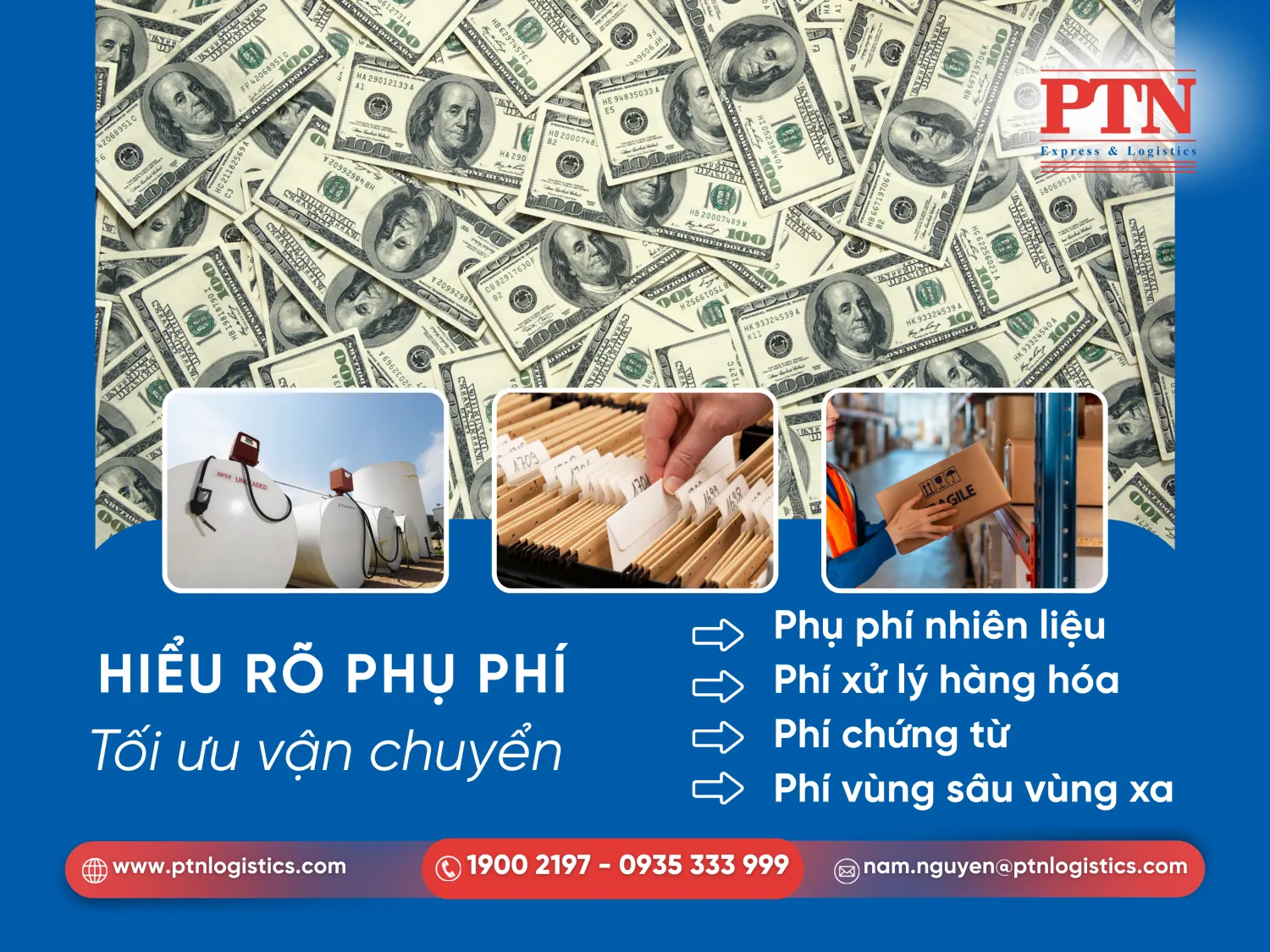 Các loại phụ phí