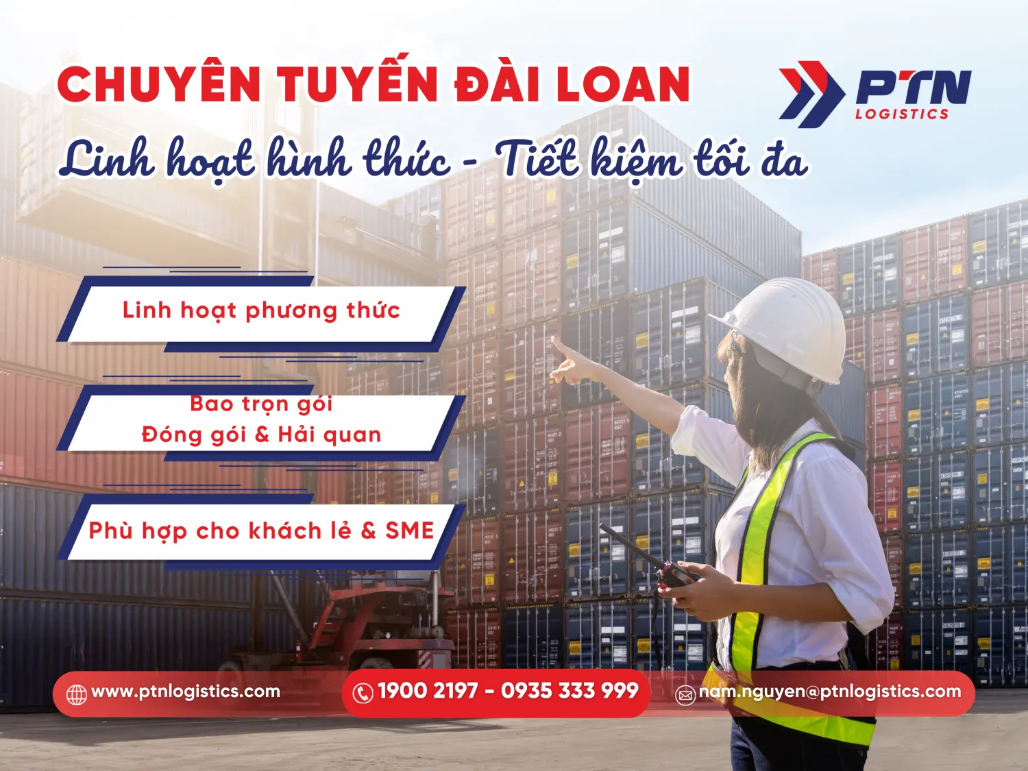 Các phương thức gửi hàng qua đơn vị logistics