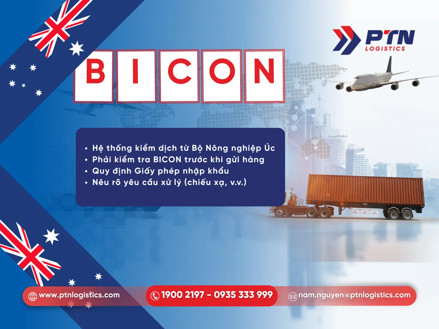 Các quy định kiểm dịch và vai trò của BICON