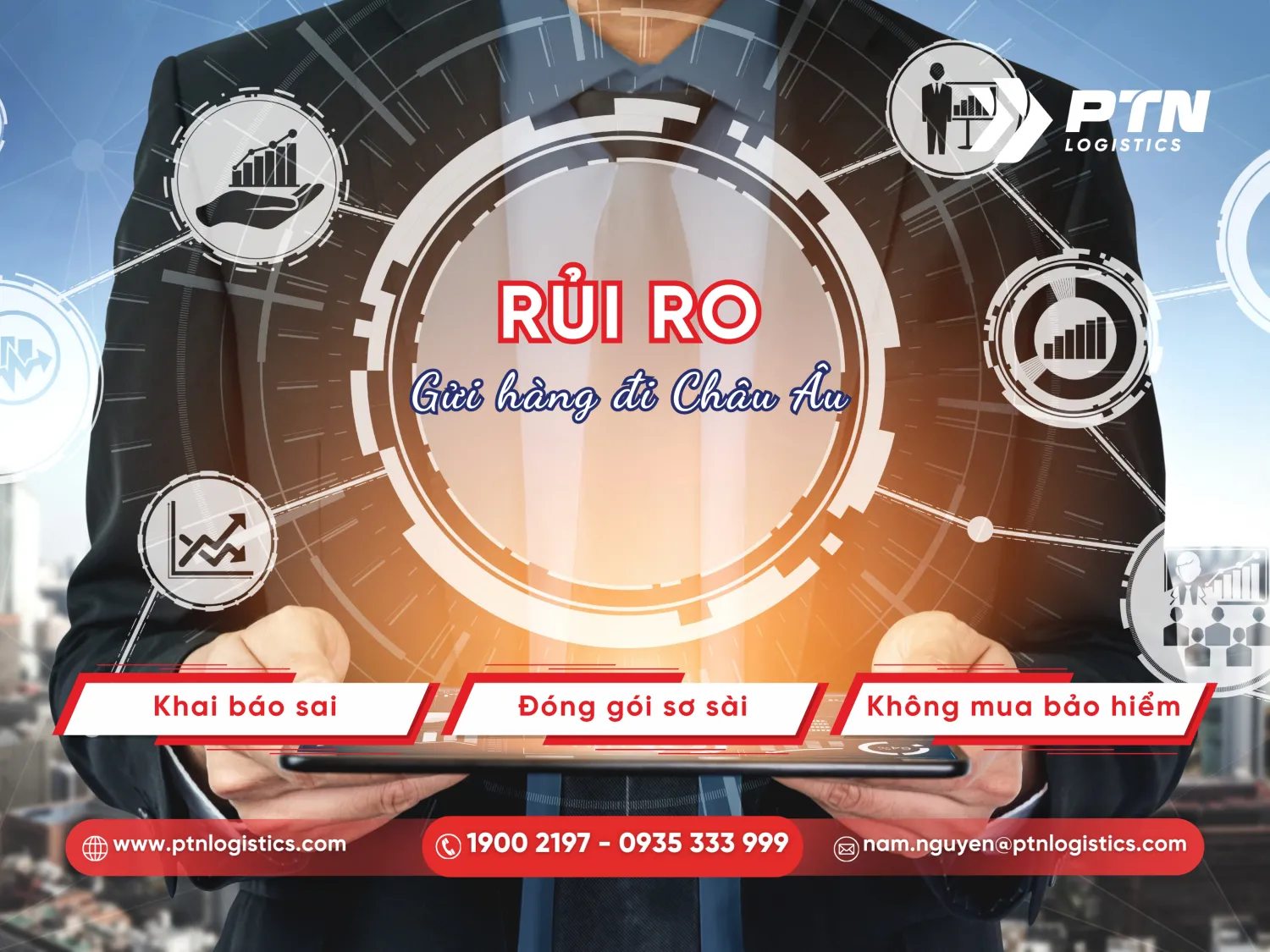 Các rủi ro cần tránh khi gửi hàng đi Châu Âu