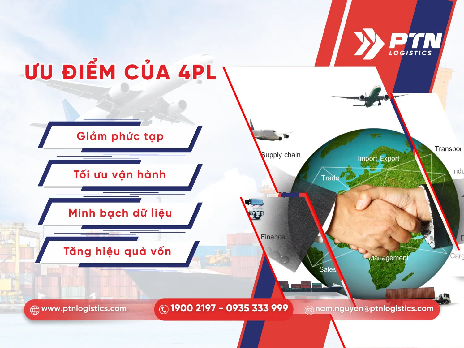 Các ưu điểm của 4PL