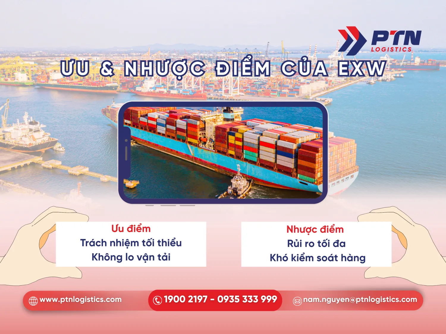 Các ưu đãi và hạn chế của EXW