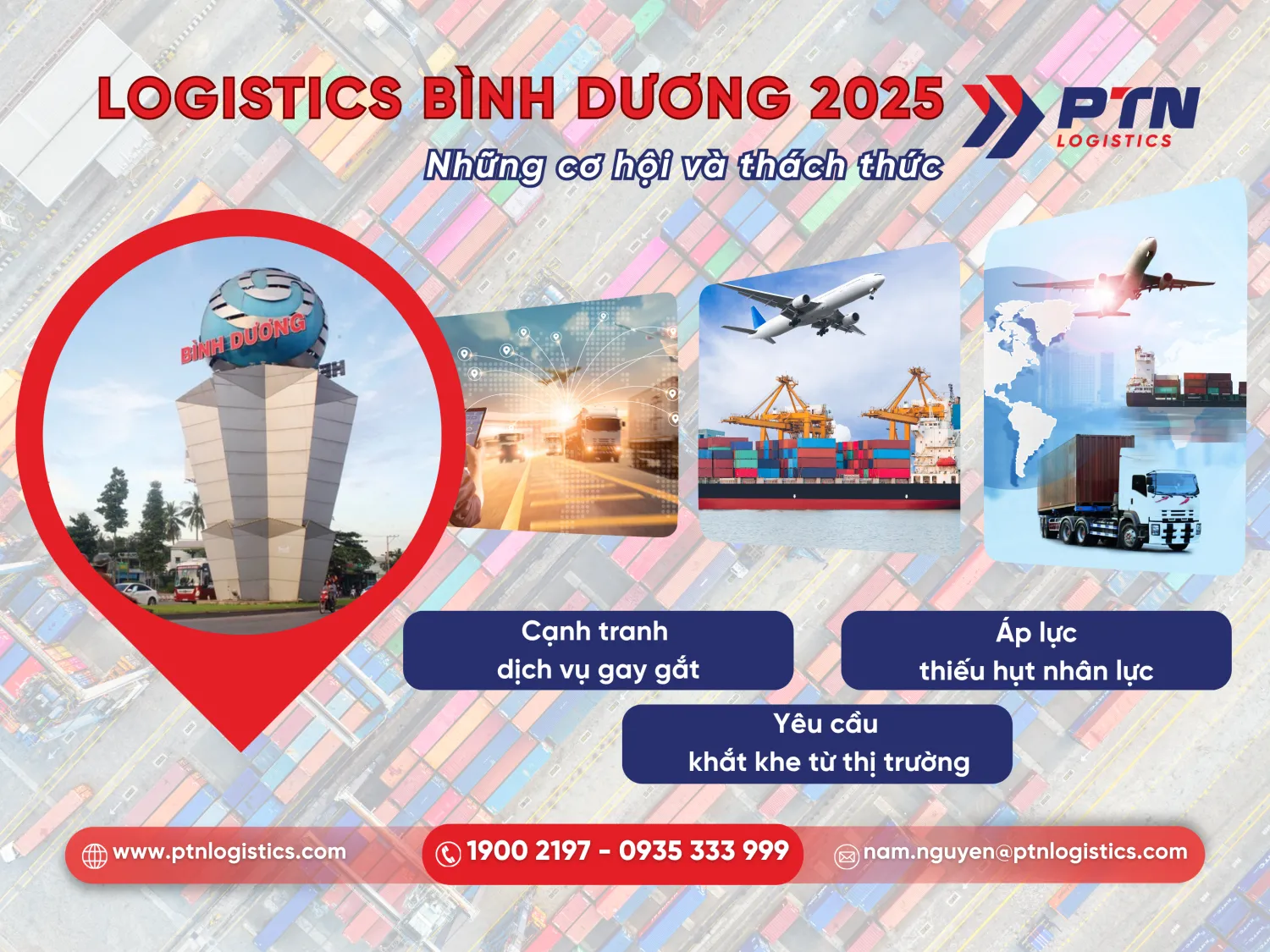 Các xu hướng và thách thức logistics