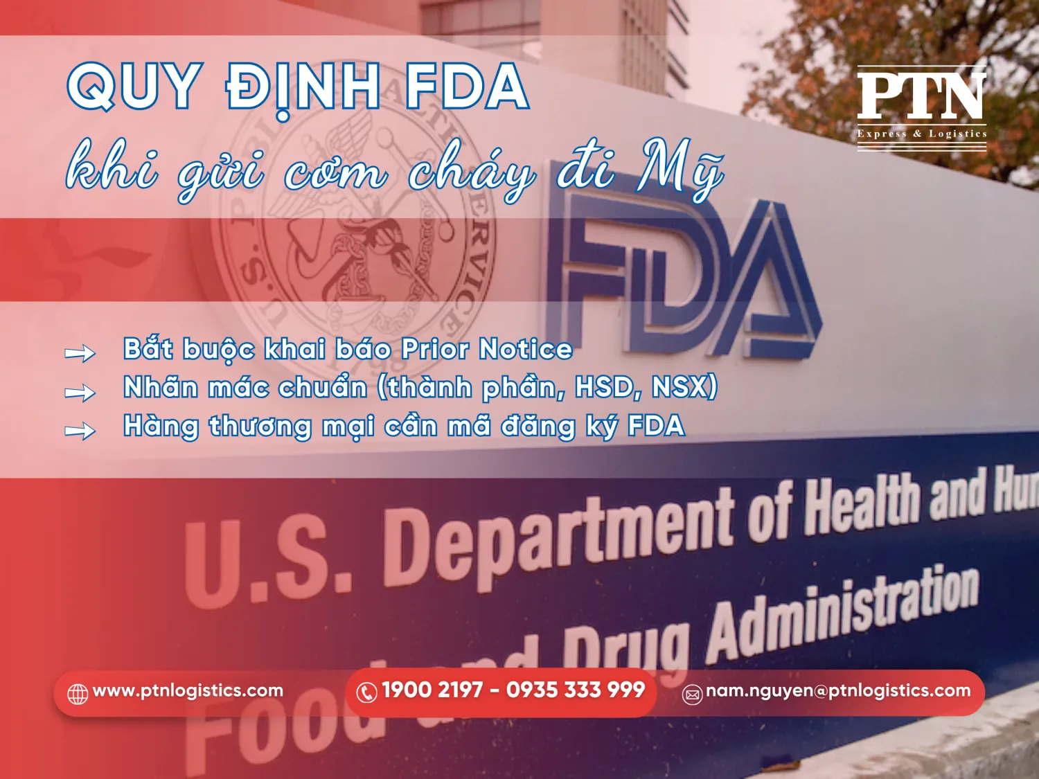 Các yêu cầu từ FDA
