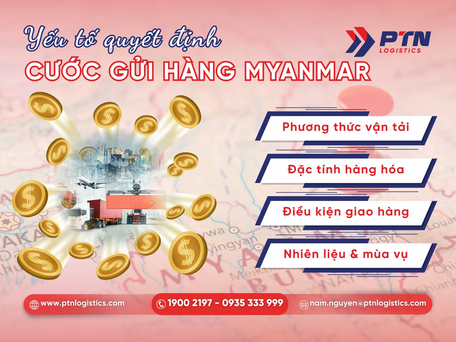 Các yếu tố ảnh hưởng đến chi phí đi Myanmar