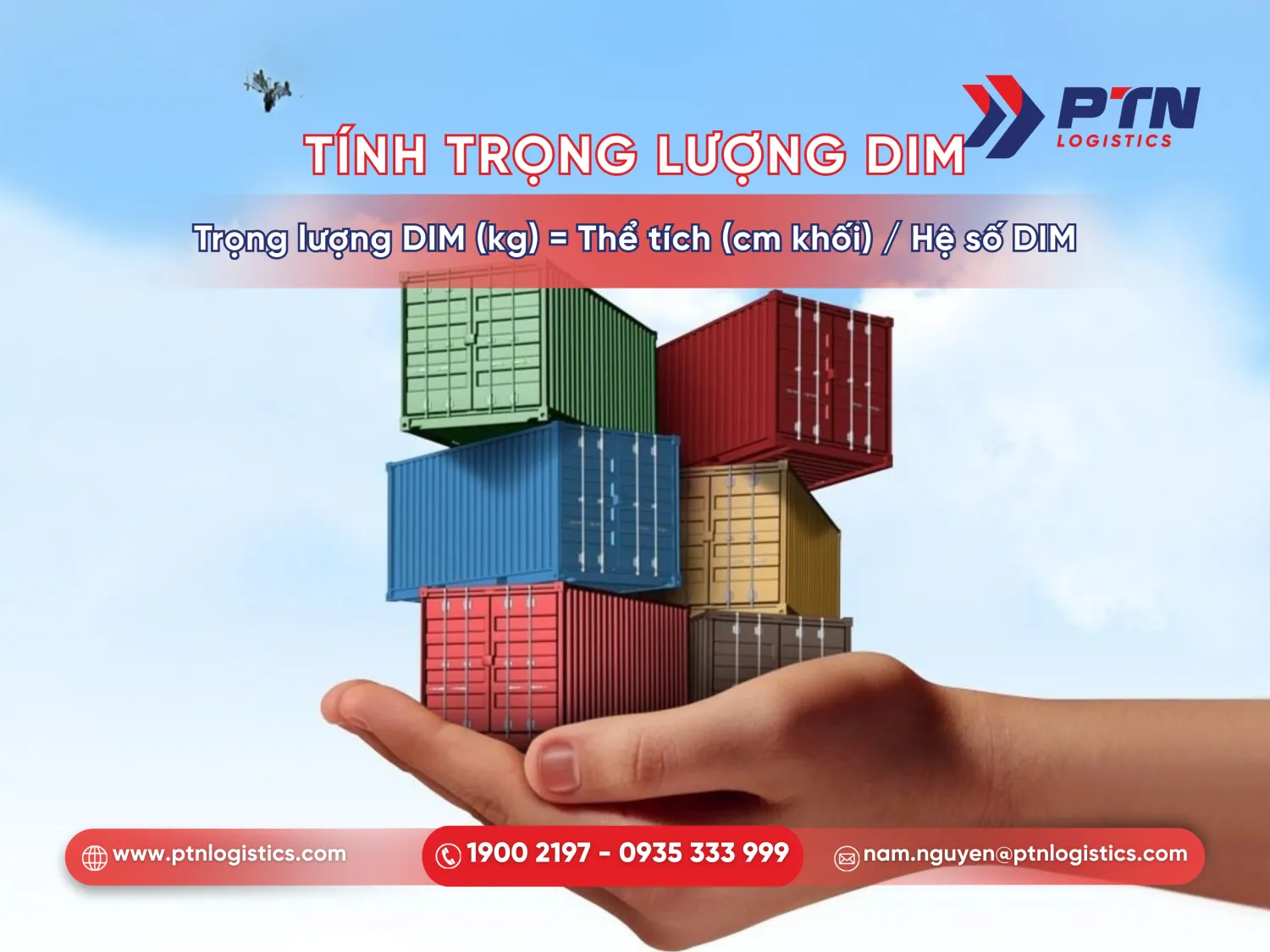 Cách tính trọng lượng DIMS
