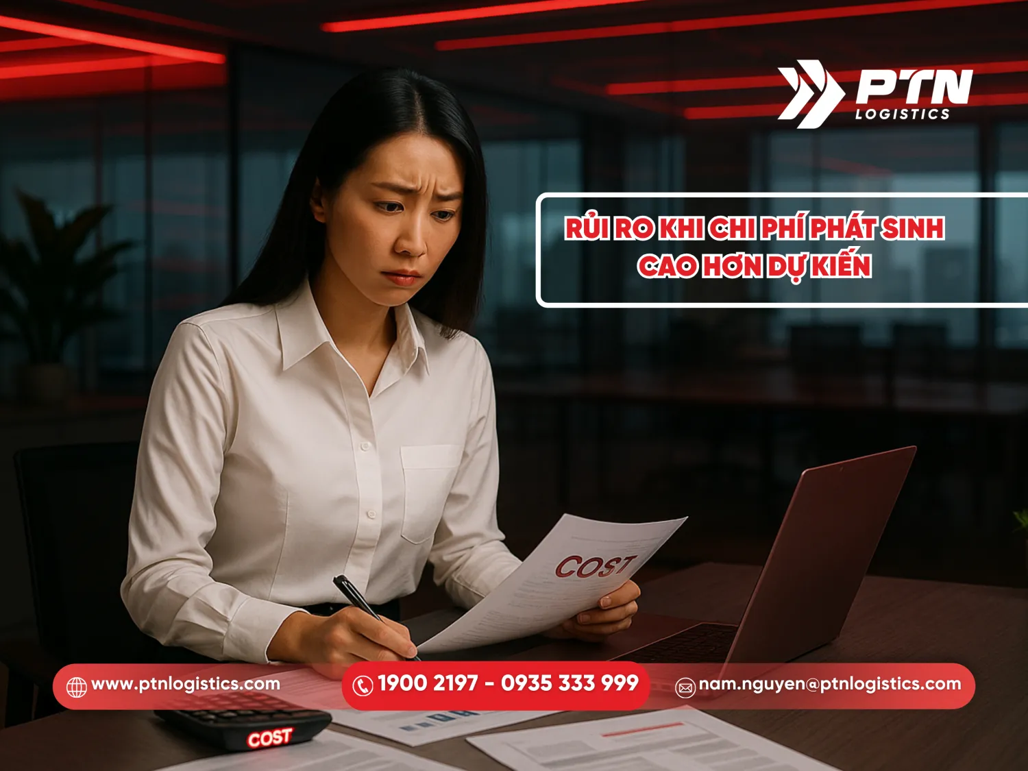 Chi phí phát sinh cao hơn dự kiến ban đầu