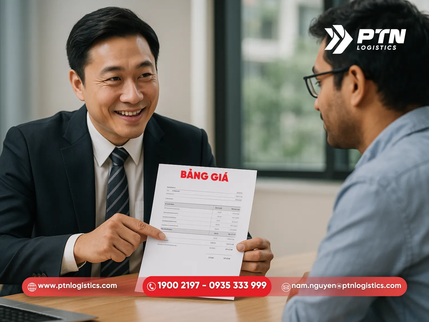 Chốt báo giá và hẹn lịch pick-up hàng