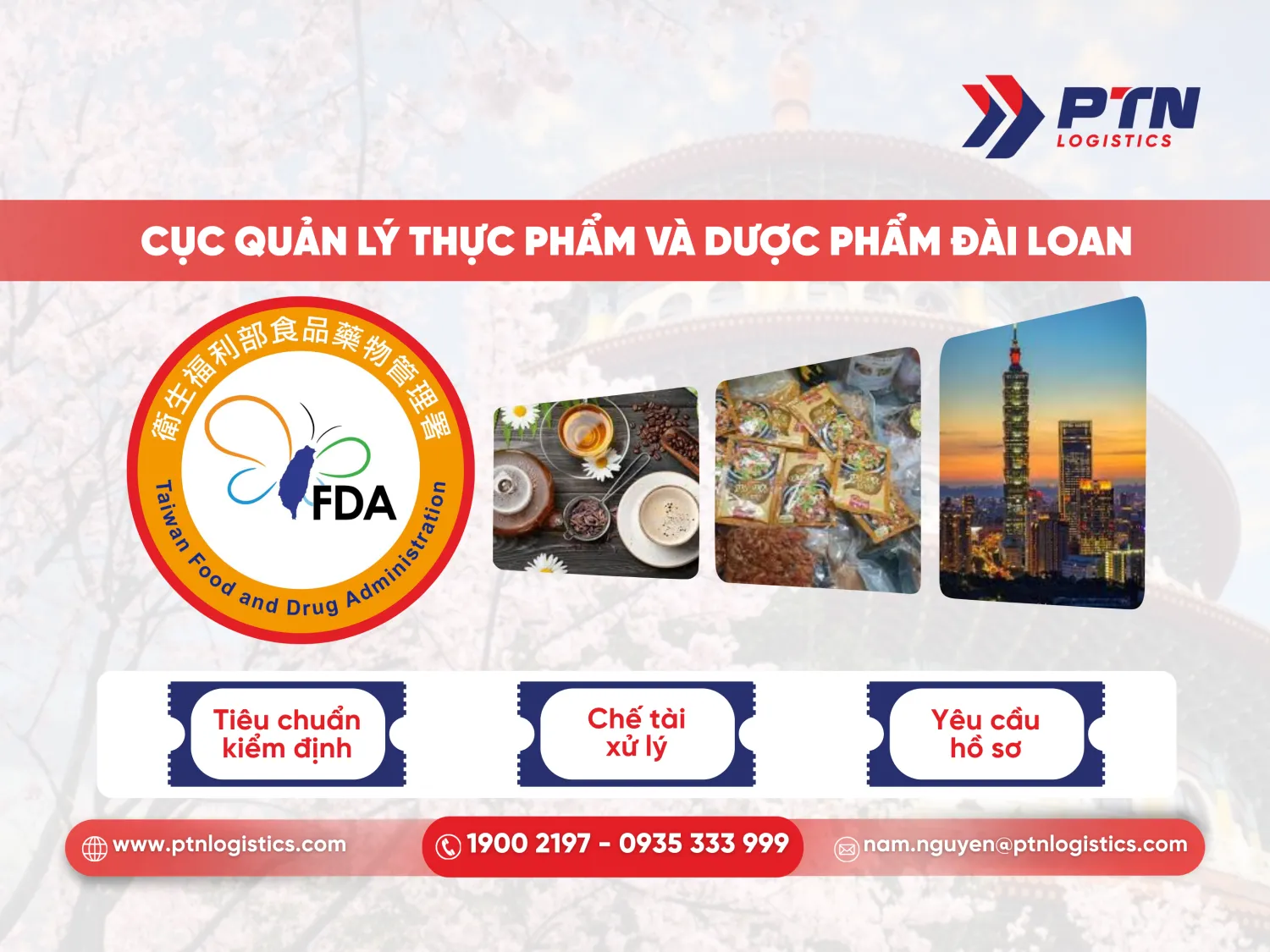 Cục quản lý thực phẩm và dược phẩm Đài Loan (TFDA)