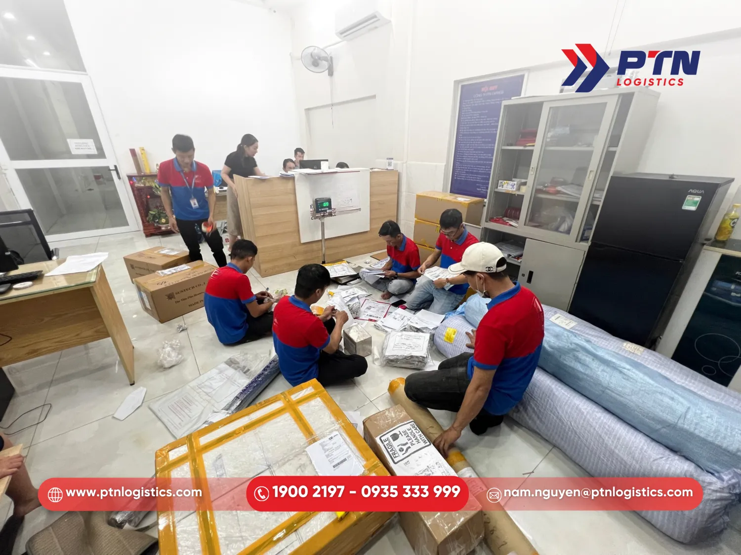 Dịch vụ chuyên nghiệp tại PTN Logistics khi gửi hàng đi Nga