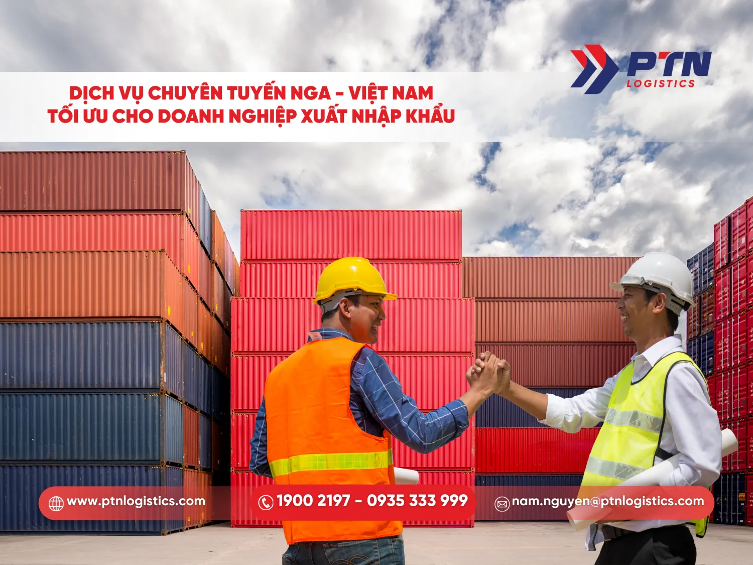 Dịch vụ chuyên tuyến Nga-Việt Nam: Tối ưu cho doanh nghiệp XNK