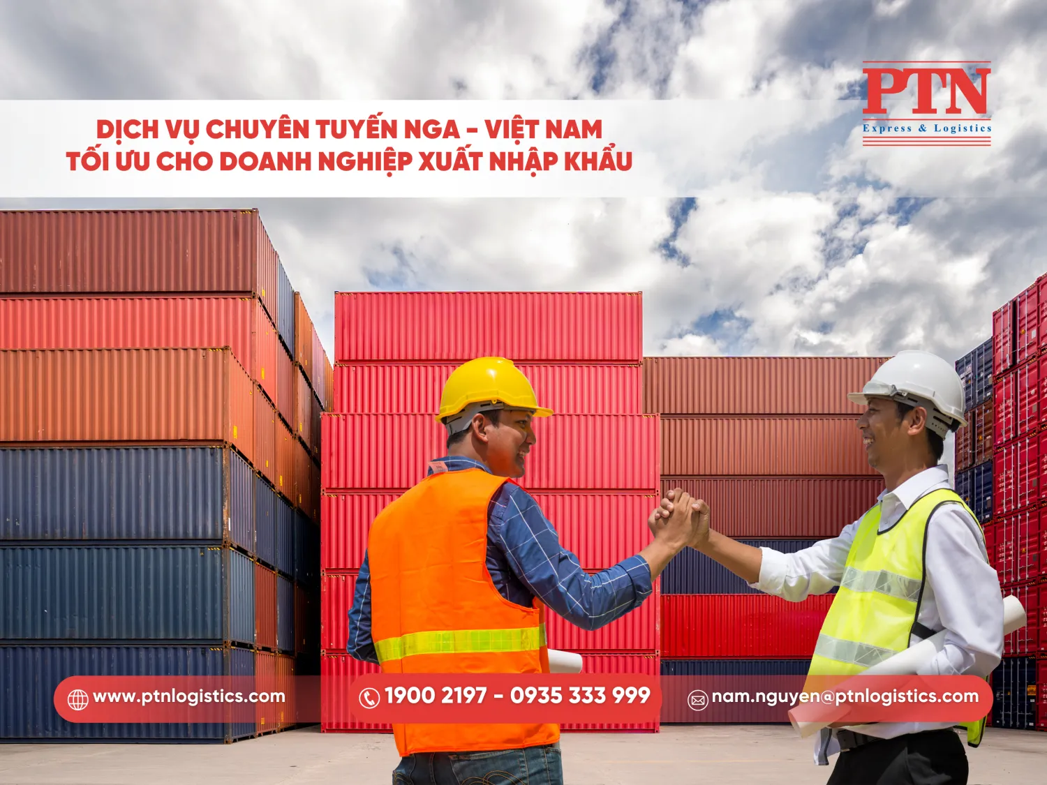 Dịch vụ chuyên tuyến Nga-Việt Nam: Tối ưu cho doanh nghiệp xuất nhập khẩu