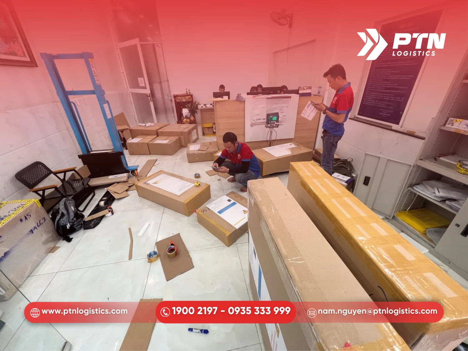 Dịch vụ gửi đồ khô đi Nhật tại PTN Logistics