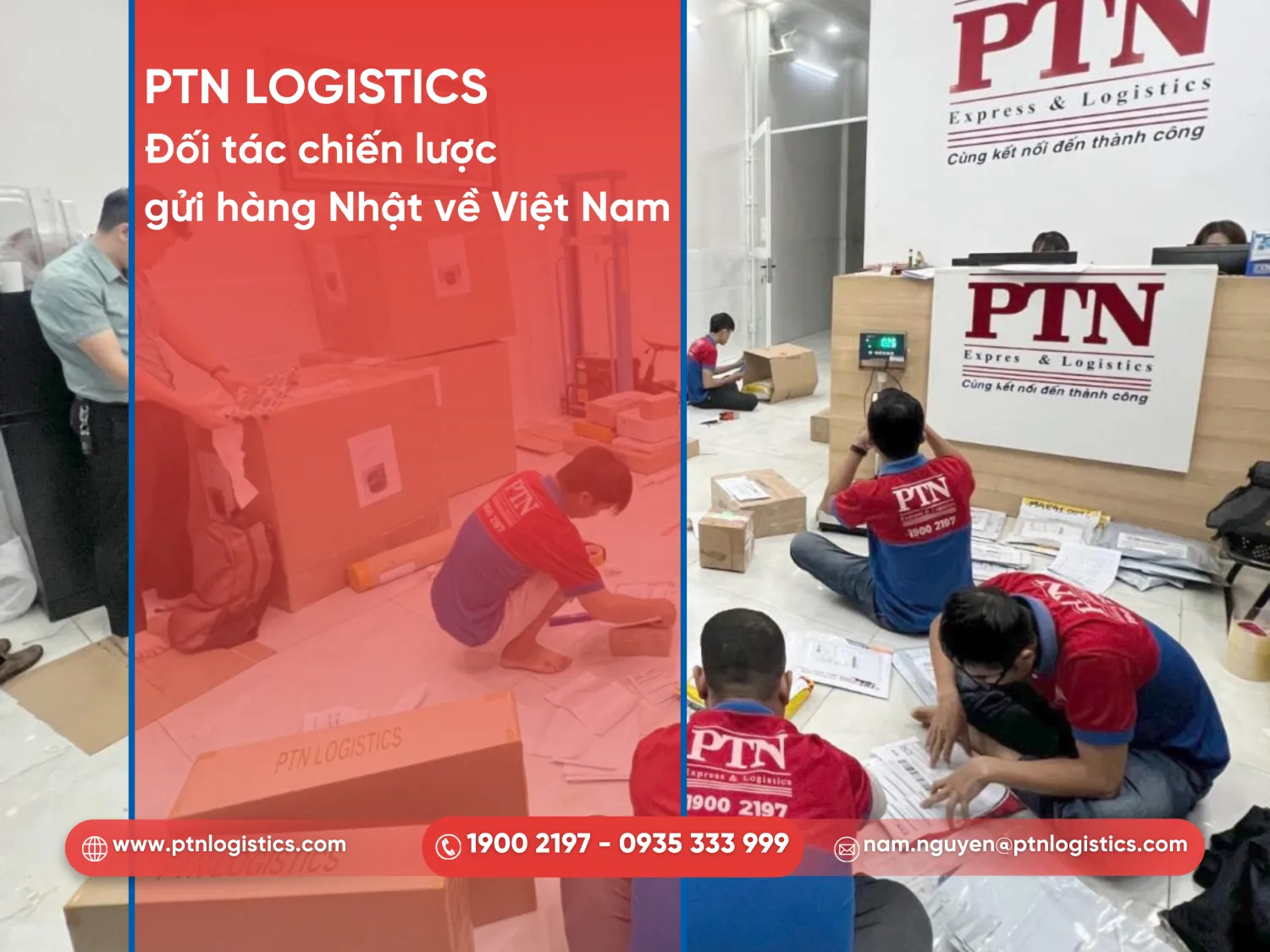 Dịch vụ gửi hàng Nhật đi Việt chuyên nghiệp